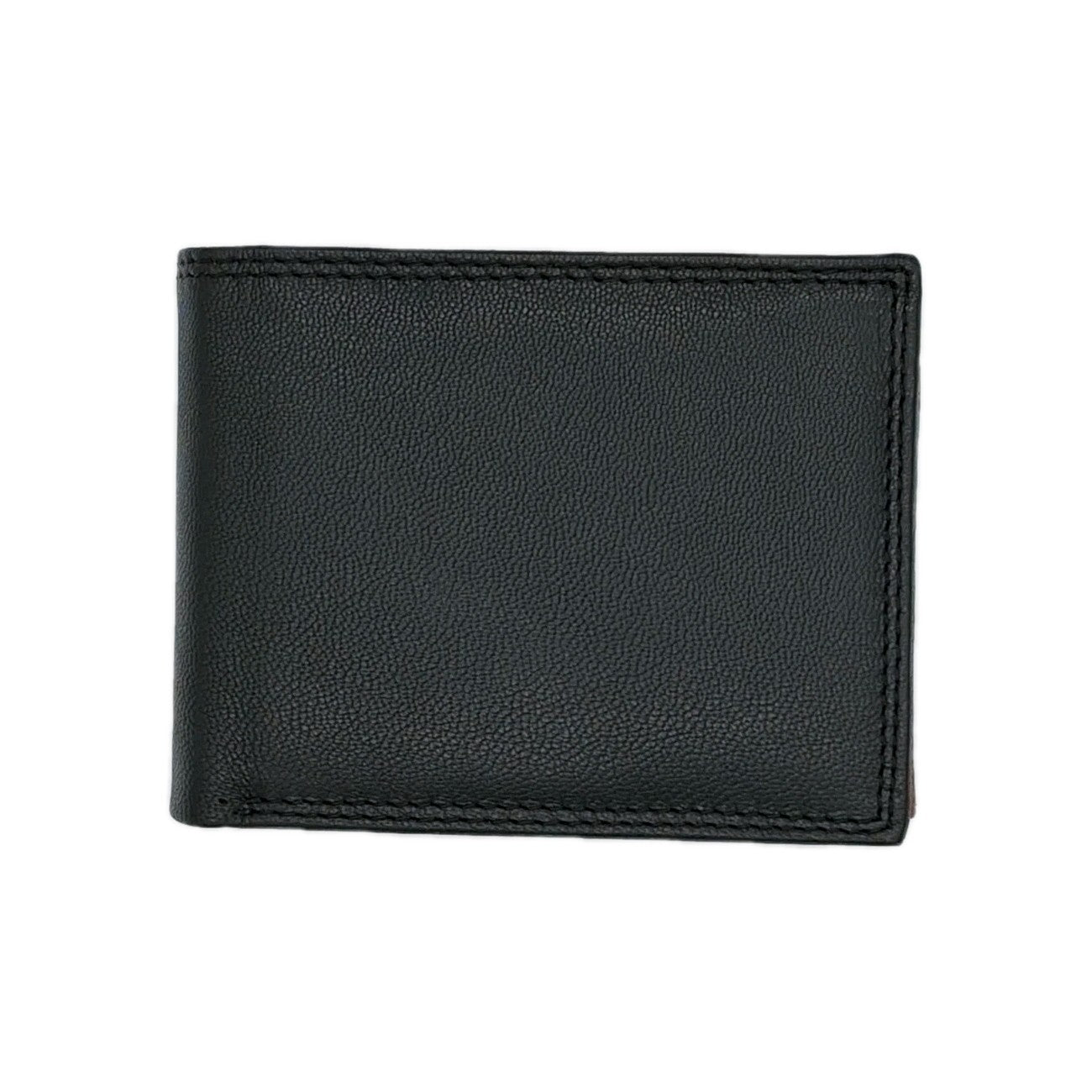 Slim Wallet Herren – Premium Echtleder, RFID, Handgefertigt, Schwarz