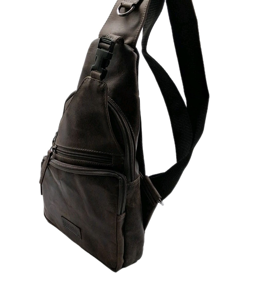 Dargelis Herren Umhängetasche| Echtes Rindsleder!!! | Vintage Braun | Neu