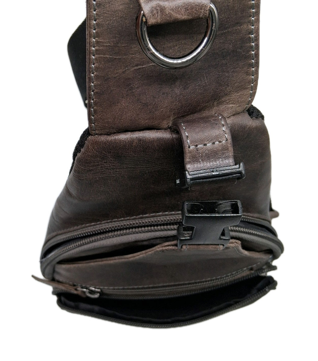 Dargelis Herren Umhängetasche| Echtes Rindsleder!!! | Vintage Braun | Neu